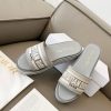 Dior mùa xuân và mùa hè mới IVIETA DWAY giày phụ nữ màu thạch