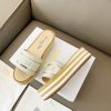 Dior mùa xuân và mùa hè mới IVIETA DWAY giày phụ nữ màu thạch