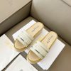Dior mùa xuân và mùa hè mới IVIETA DWAY giày phụ nữ màu thạch
