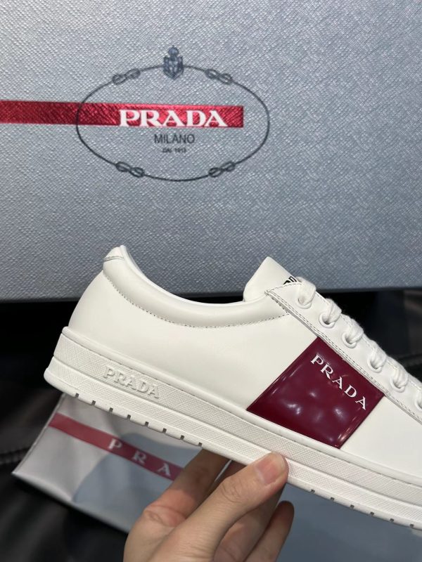 Prada, đôi giày thể thao da người đàn ông mới, cao cấp!