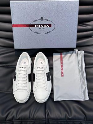 Prada, đôi giày thể thao da người đàn ông mới, cao cấp!