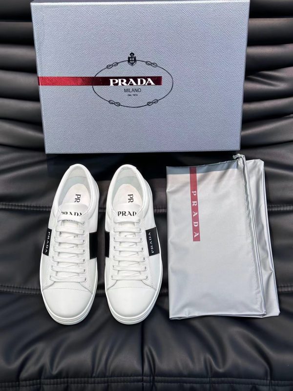 Prada, đôi giày thể thao da người đàn ông mới, cao cấp!