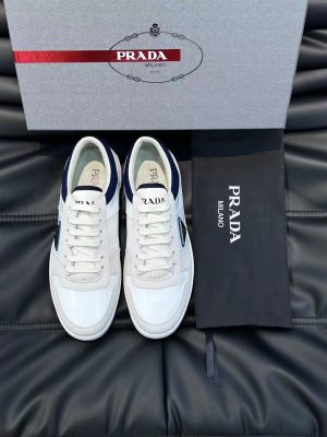 Prada, đôi giày thể thao da người đàn ông mới, cao cấp!