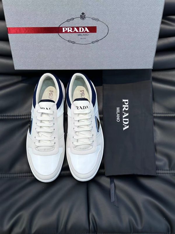 Prada, đôi giày thể thao da người đàn ông mới, cao cấp!