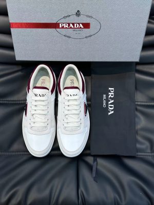 Prada, đôi giày thể thao da người đàn ông mới, cao cấp!