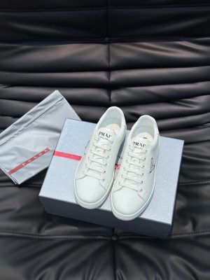 Prada, đôi giày thể thao da người đàn ông mới, cao cấp!