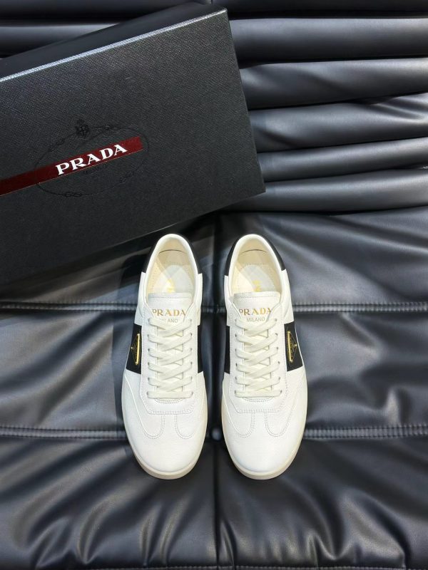 Prada, đôi giày thể thao da người đàn ông mới, cao cấp!