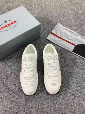 Prada, đôi giày thể thao da người đàn ông mới, cao cấp