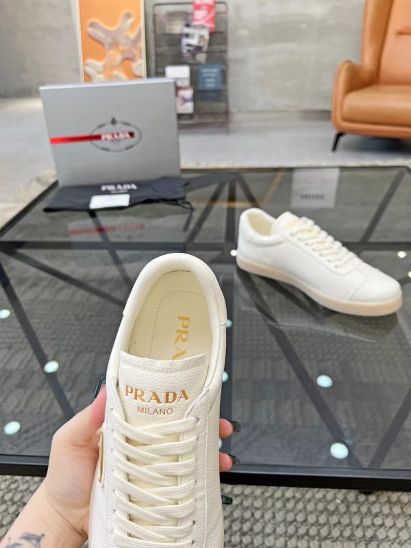 Prada, đôi giày thể thao da người đàn ông mới, cao cấp