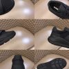 Burberry nâng cao giày thể thao! chất lượng cao, được làm bằng da bò con và vải bố
