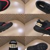 Burberry nâng cao giày thể thao! chất lượng cao, được làm bằng da bò con và vải bố