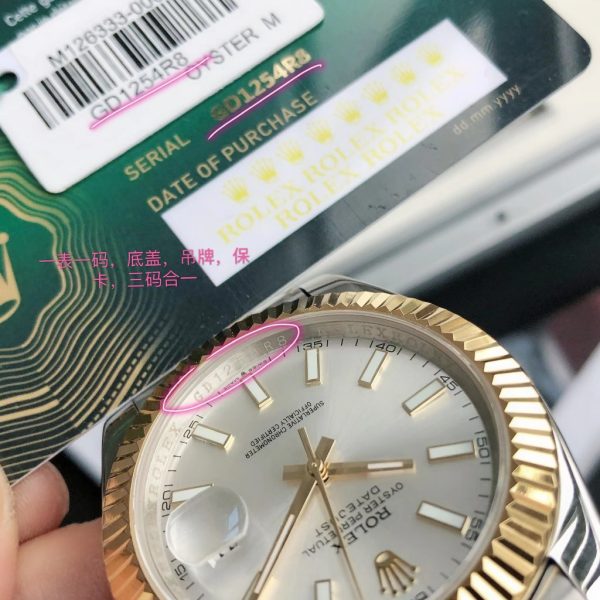 Đồng hồRolex giới thiệu đồng hồ nam có đường kính 41mm