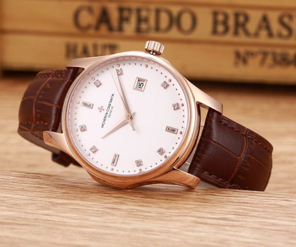 Bộ sưu tập đồng hồ Vacheron Constantin nổi tiếng, da bò con nhập khẩu từ