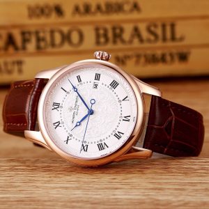 Bộ sưu tập đồng hồ Vacheron Constantin nổi tiếng, da bò con nhập khẩu từ Ý