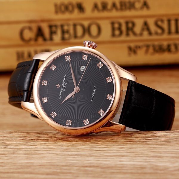 Bộ sưu tập đồng hồ Vacheron Constantin nổi tiếng, da bò con nhập khẩu từ Ý