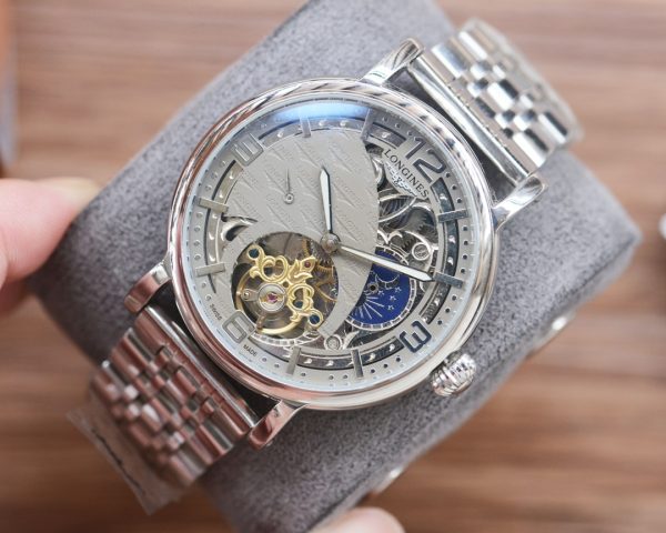 Longines thiết kế tốt nhất đồng hồ 3 chân động cơ tự động