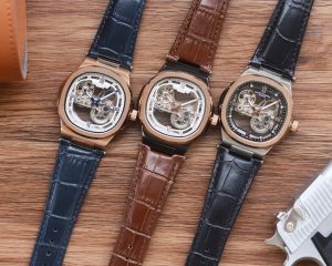 Đồng hồ Patek Philippe, dây đeo đồng hồ da bò thật