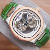 Đồng hồ Patek Philippe, dây đeo đồng hồ da bò thật