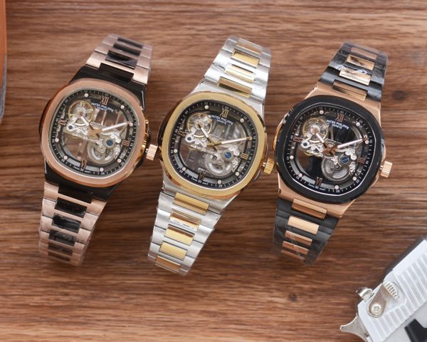 Đồng hồ Patek Philippe, dây đeo đồng hồ da bò thật