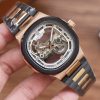 Đồng hồ Patek Philippe, dây đeo đồng hồ da bò thật