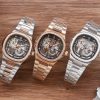 Đồng hồ Patek Philippe, dây đeo đồng hồ da bò thật