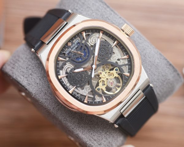 Đồng hồ Patek Philippe, dây đeo đồng hồ da bò thật