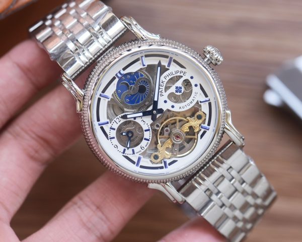 Đồng hồ Patek Philippe, dây đeo đồng hồ da bò thật
