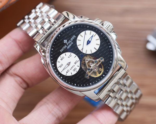 Đồng hồ Patek Philippe, dây đeo đồng hồ da bò thật