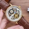 Đồng hồ Patek Philippe, dây đeo đồng hồ da bò thật