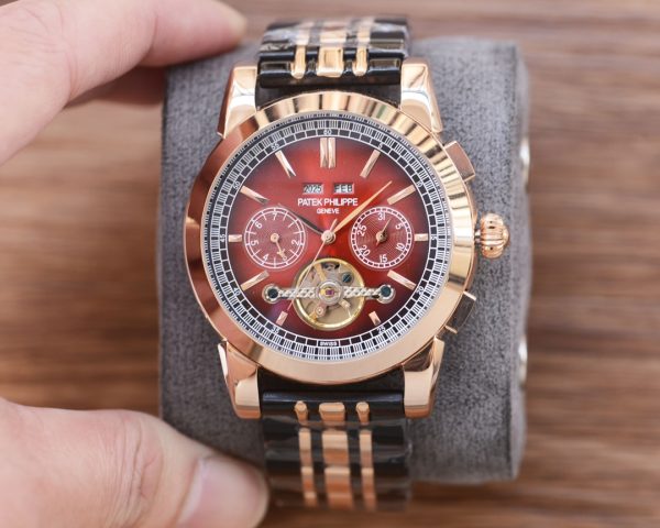 Đồng hồ Patek Philippe, dây đeo đồng hồ da bò thật