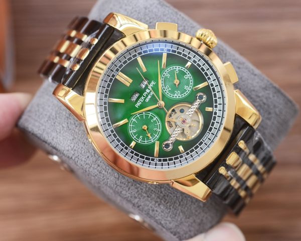 Đồng hồ Patek Philippe, dây đeo đồng hồ da bò thật