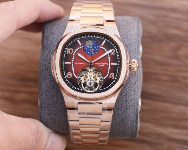 Đồng hồ Patek Philippe, dây đeo đồng hồ da bò thật