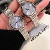 đồng hồ cartier xanh 33mm thạch anh