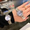 đồng hồ cartier xanh 33mm thạch anh