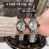 đồng hồ cartier xanh 33mm thạch anh