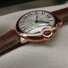 Một quả bóng xanh Cartier, 42mm, đồng hồ cơ khí