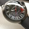 Một quả bóng xanh Cartier, 42mm, đồng hồ cơ khí