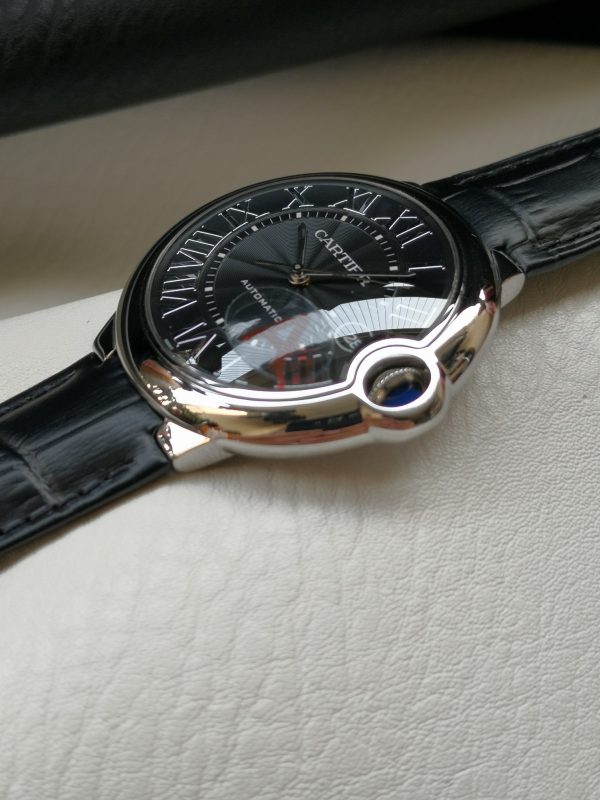 Một quả bóng xanh Cartier, 42mm, đồng hồ cơ khí