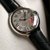 Một quả bóng xanh Cartier, 42mm, đồng hồ cơ khí