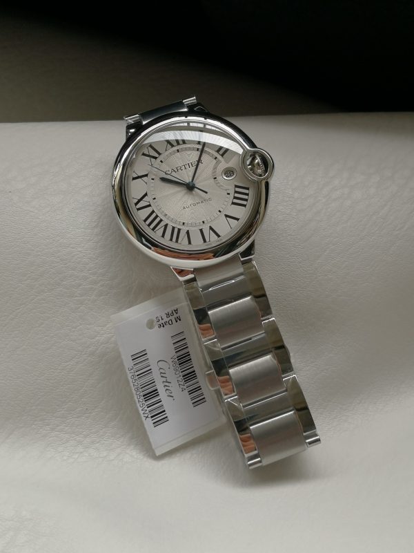 Một quả bóng xanh Cartier, 42mm, đồng hồ cơ khí