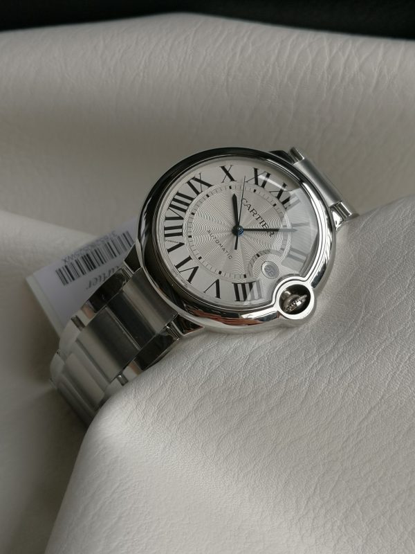Một quả bóng xanh Cartier, 42mm, đồng hồ cơ khí