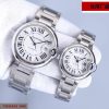 Một quả bóng xanh Cartier, 42mm,36mm đồng hồ cơ khí
