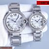 Một quả bóng xanh Cartier, 42mm,36mm đồng hồ cơ khí
