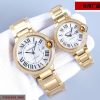 Một quả bóng xanh Cartier, 42mm,36mm đồng hồ cơ khí