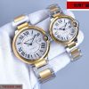 Một quả bóng xanh Cartier, 42mm,36mm đồng hồ cơ khí