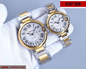 Một quả bóng xanh Cartier, 42mm,36mm đồng hồ cơ khí