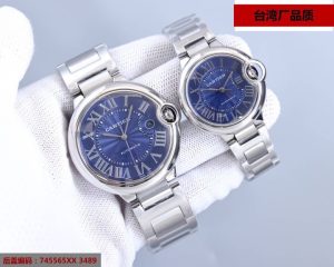 Một quả bóng xanh Cartier, 42mm,36mm đồng hồ cơ khí