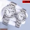 Một quả bóng xanh Cartier, 42mm,36mm đồng hồ cơ khí