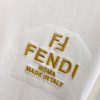 Bộ tay áo ngắn cổ điển hàng đầu mùa xuân và mùa hè Fendi