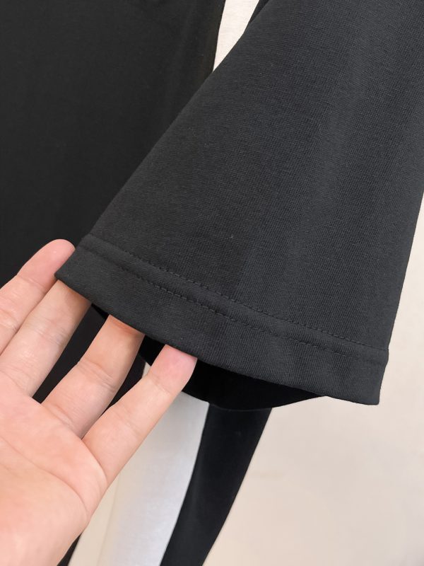 Bộ tay áo ngắn cổ điển hàng đầu cho Monkou Men Xuân/Hè